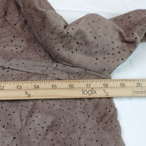 BCBG MAXAZRIA WOMEN SZ S ZIP FRONT DESIMETRICO 3/4 SLEEVE HOLE PUNCHED FABRIC - Picture 16 of 16